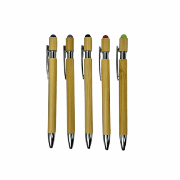 Lapicero Bambú con touch Eco-43