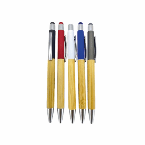 Lapicero Bambú con metal Eco-44